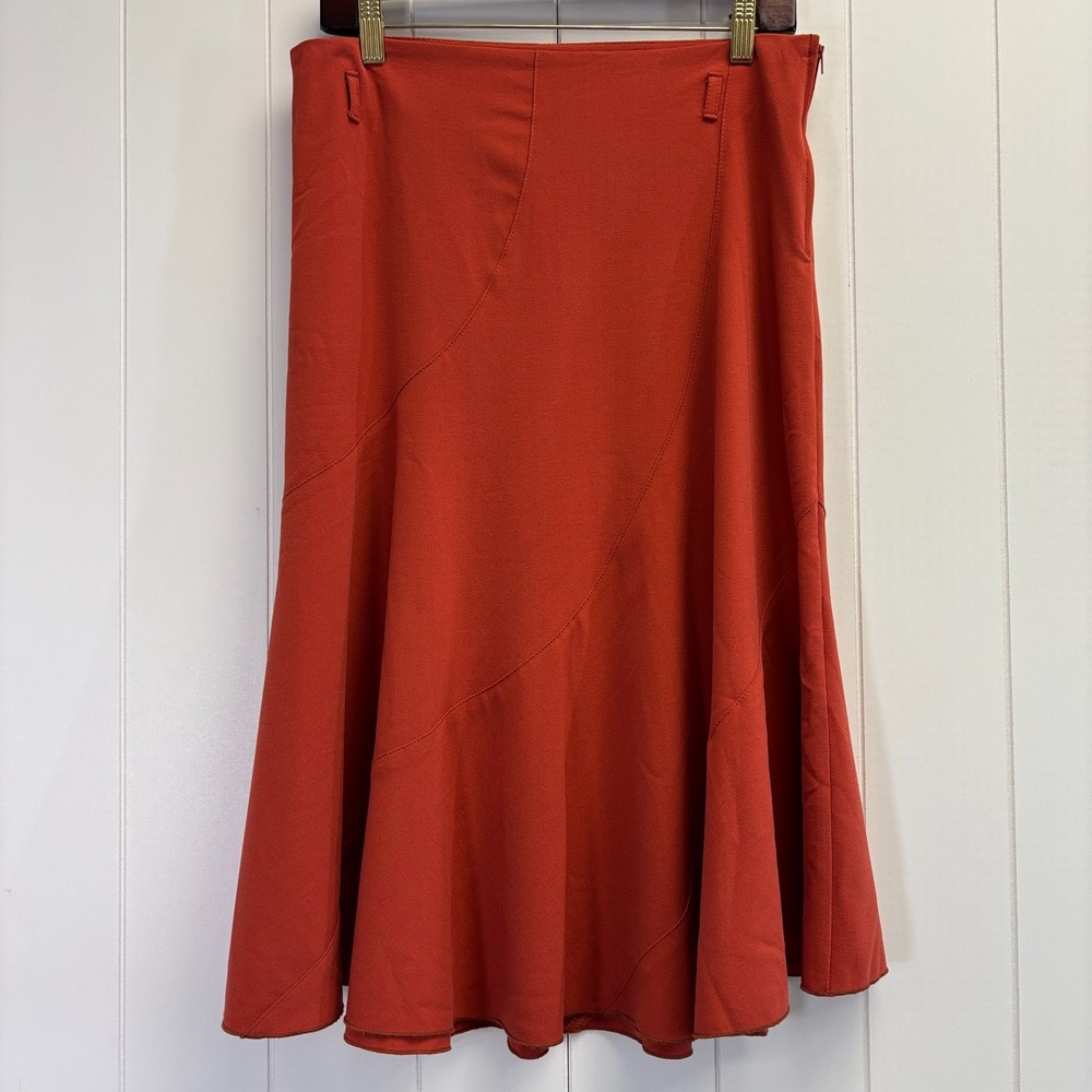 Vintage Ozone Women Y2K A-Line Flare Skirt Size L Asymmetrical Stitching Classic